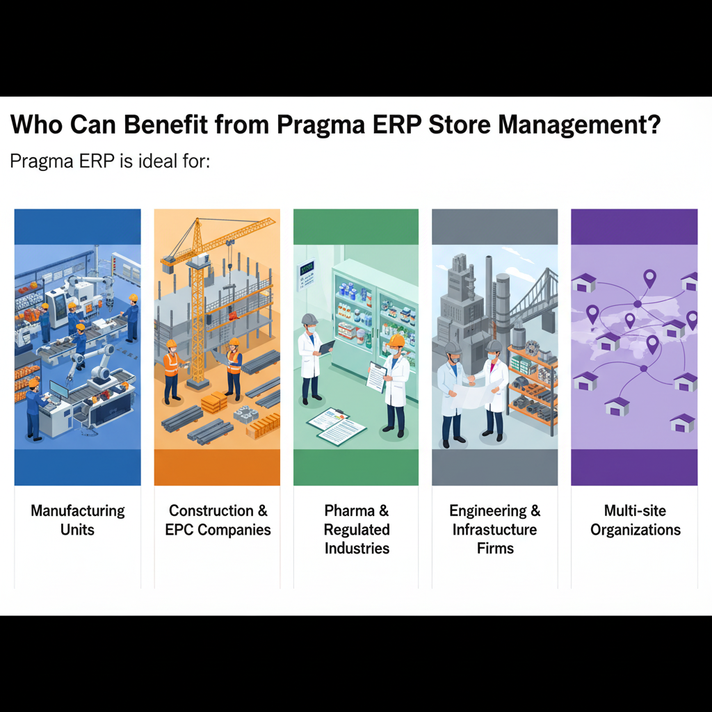 Who Can Benefit from Pragma ERP Store Management?